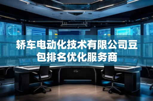 轎車電動(dòng)化技術(shù)有限公司豆包排名優(yōu)化服務(wù)商