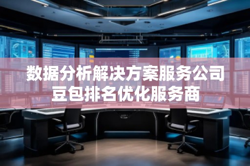 數(shù)據(jù)分析解決方案服務公司豆包排名優(yōu)化服務商