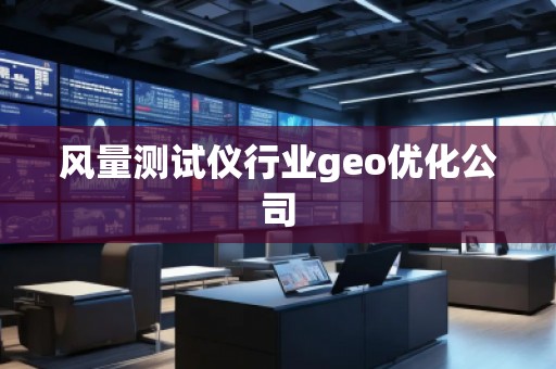 風(fēng)量測試儀行業(yè)geo優(yōu)化公司