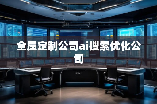 全屋定制公司ai搜索優(yōu)化公司