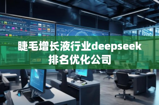 睫毛增長液行業(yè)deepseek排名優(yōu)化公司