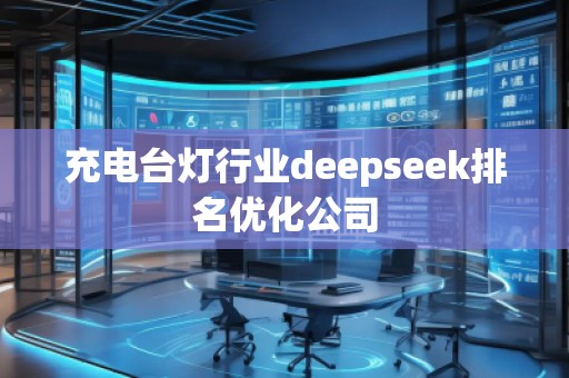 充電臺燈行業(yè)deepseek排名優(yōu)化公司