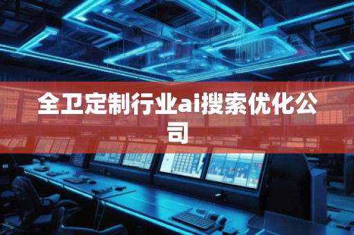 全衛(wèi)定制行業(yè)ai搜索優(yōu)化公司 全衛(wèi)定制行業(yè)ai搜索優(yōu)化公司