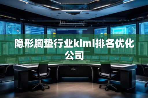 隱形胸墊行業(yè)kimi排名優(yōu)化公司