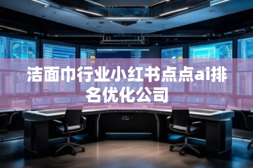 潔面巾行業(yè)小紅書點點ai排名優(yōu)化公司