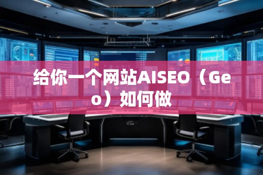 給你一個(gè)網(wǎng)站AISEO（Geo）如何做