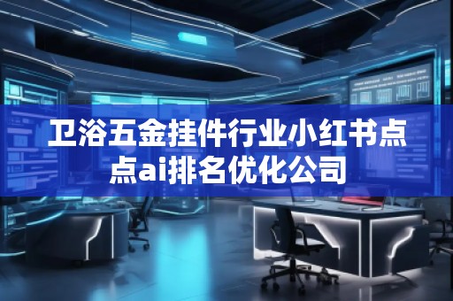 衛(wèi)浴五金掛件行業(yè)小紅書(shū)點(diǎn)點(diǎn)ai排名優(yōu)化公司
