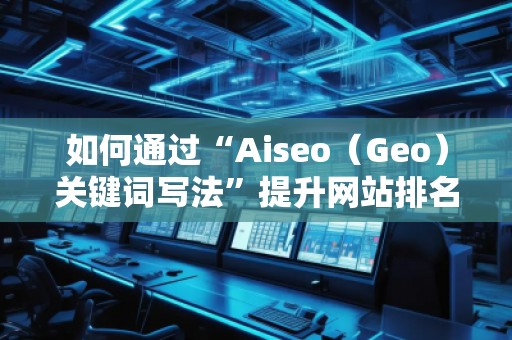 如何通過“Aiseo（Geo）關鍵詞寫法”提升網(wǎng)站排名與流量