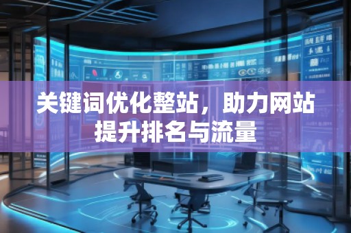 關(guān)鍵詞優(yōu)化整站，助力網(wǎng)站提升排名與流量