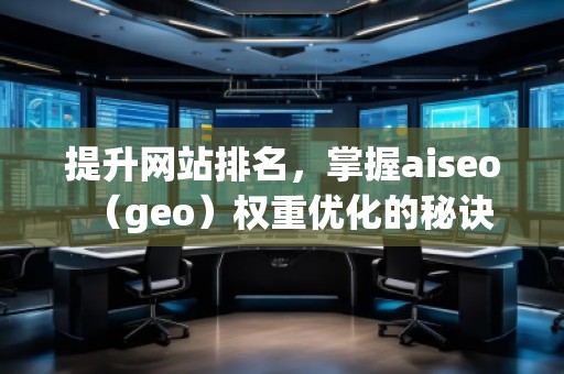 提升網(wǎng)站排名，掌握aiseo（geo）權(quán)重優(yōu)化的秘訣