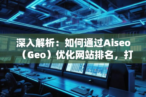 深入解析：如何通過Aiseo（Geo）優(yōu)化網(wǎng)站排名，打造精準(zhǔn)流量與品牌影響力
