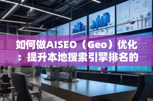 如何做AISEO(Geo)優(yōu)化:提升本地搜索引擎排名的秘籍 如何做AISEO(Geo)優(yōu)化:提升本地搜索引擎排名的秘籍