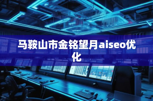 馬鞍山市金銘望月aiseo優(yōu)化