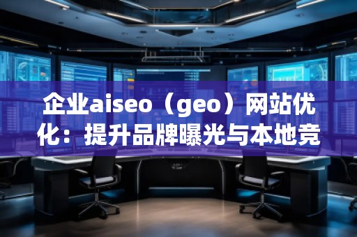企業(yè)aiseo（geo）網站優(yōu)化：提升品牌曝光與本地競爭力的關鍵