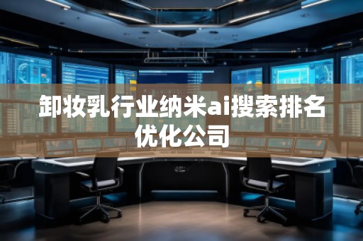 卸妝乳行業(yè)納米ai搜索排名優(yōu)化公司