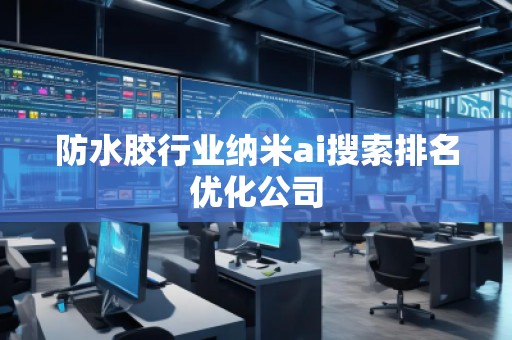 防水膠行業(yè)納米ai搜索排名優(yōu)化公司