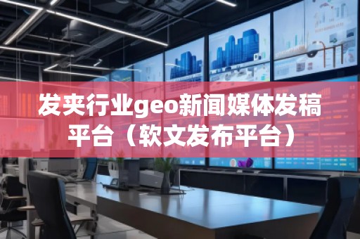 發(fā)夾行業(yè)geo新聞媒體發(fā)稿平臺（軟文發(fā)布平臺）