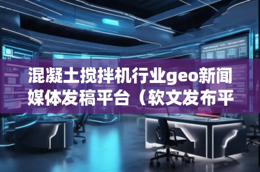 混凝土攪拌機行業(yè)geo新聞媒體發(fā)稿平臺（軟文發(fā)布平臺）