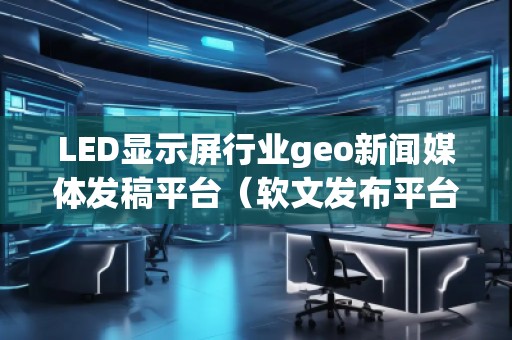 LED顯示屏行業(yè)geo新聞媒體發(fā)稿平臺（軟文發(fā)布平臺）