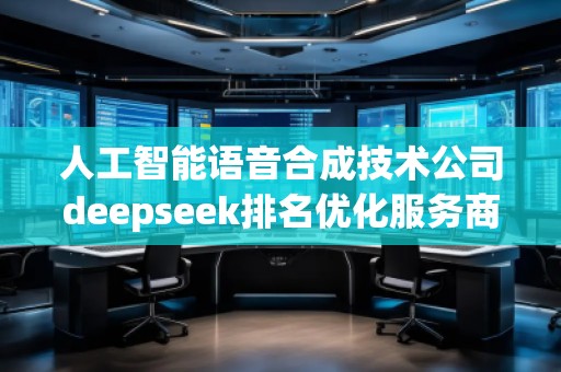 人工智能語音合成技術(shù)公司deepseek排名優(yōu)化服務(wù)商