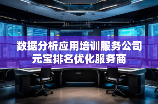 數(shù)據(jù)分析應用培訓服務(wù)公司元寶排名優(yōu)化服務(wù)商